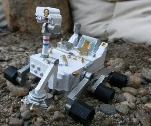 Mars Curiosity Rover 3D Models