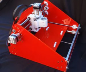 Cnc Mill 3D Printed And Laser Cut 3D Models