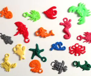 Sea Creatures 3D Models