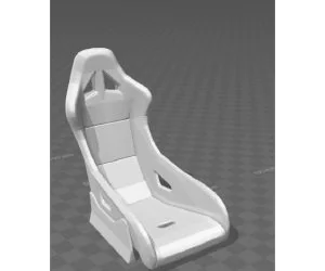 Scale Rc Bucket Seat 3D Models