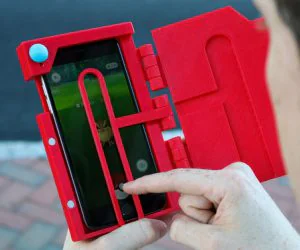The Go Case A Pokedex Aimer Phone Case 3D Models