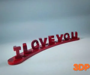 I Love You Forever 3D Models