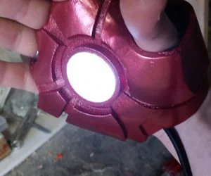 Iron Man Mk6 Mk 6 Glove Hand With Repulsor 3D Models