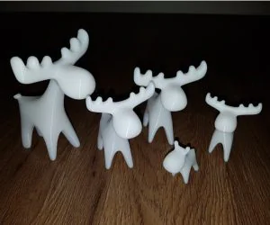Deer Decoration Printer Friendly 3D Models