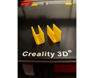 Creality Ender 3 Glass Bed Clips 3D Models
