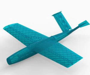 Sparrow 3D Printed Plane 3D Models