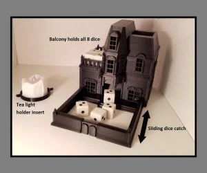 Betrayal At The House On The Hill Dice Tower 3D Models