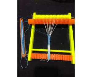 Fully Working Rigid Heddle Loom 3D Models