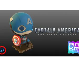Captain America The First Avenger Version 3D Models
