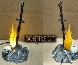 Dark Souls Bonfire 3D Models