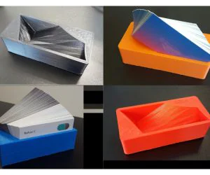 Wing Business Card Holder 3D Models