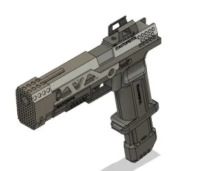 Apex Legends Re45 Autopistol 3D Models