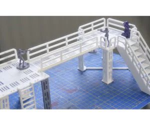 Star Wars Legion Modular Walkways Platforms 3D Models