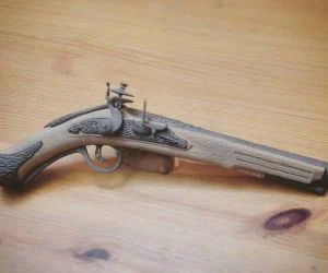 Old Pistol 3D Models