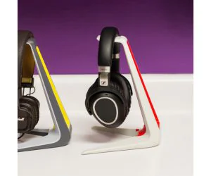 Multicolor Headphone Stand 3D Models