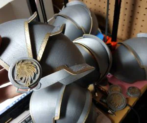 Medieval Shoulder Armor 3D Models