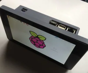 Raspberry Pi 7″ Touchscreen Super Awesome Portable 3D Models