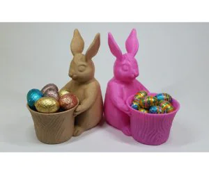 Easter Bunny Toypotplanter 3D Models