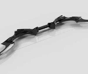 Model Of Skyrim Auriels Bow 3D Models