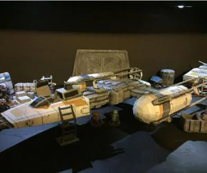 Y Wing Star Wars Legion Scale 3D Models