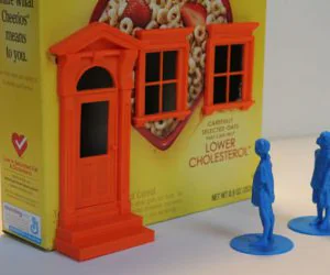 Cereal Box Townhouse 3D Models