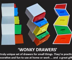 Wonky Drawers 3D Models
