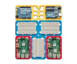 Modular Support Case For Arduino And Raspberry Pi Custoblocks 3D Models