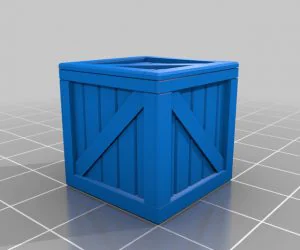 Crate Prop For Dnd 3D Models