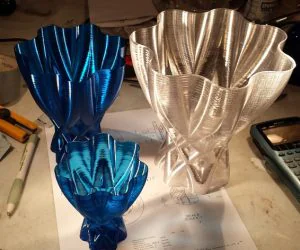 Cycloidic Vase Tglase 3D Models
