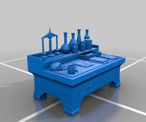 Alchemy Table 3D Models
