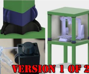 Ikea Lack Enclosure V1 3D Models