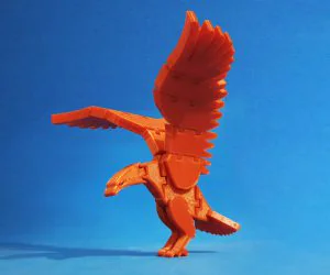 Flexi Eagle 3D Models