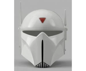 Imperial Super Commando Helmet Star Wars 3D Models