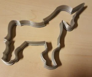 Cookiecutter Unicorn 3D Models