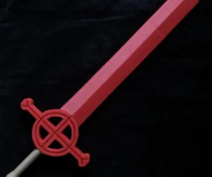 Finns Demon Blood Sword From Adventure Time 3D Models