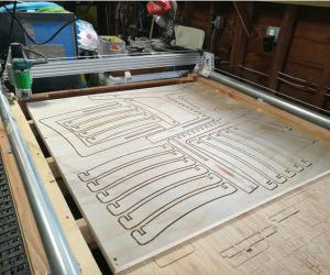 Plastic Monstrosity The 3D Printed Cnc For 4X8 Plywood 3D Models