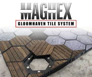 Maghex Tiles For Gloomhaven 3D Models