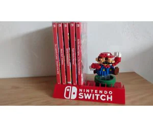 Nintendo Switch Game Case Holder Light 3D Models