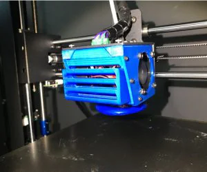 Anycubic I3 Mega Improved Hotend Fanbox Also Megas Megax Full Metal Bltouch E3Dv6 Versions 3D Models
