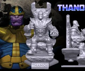 Thanos Figurine 3D Models