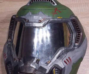 Doom Armor Praetor Suit Helmet 3D Models