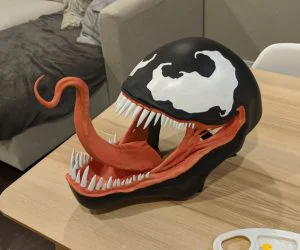 Venom Mask 3D Models