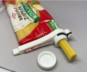 Pasta Bag Clip 3D Models