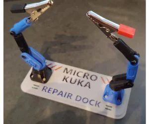 Micro Pcb Support Kuka Arm Dual Remix 3D Models