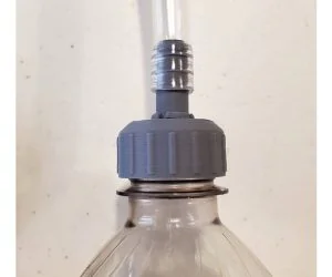 Gravity Filter Bottle Cap 3D Models