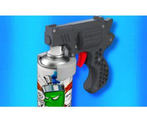 Spray Can Handle Spray Gun 3D Models