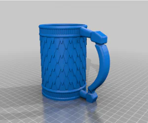 Dragon Scale Can Koozie 3D Models