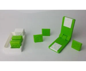 Emboss Paper Stamp 3D Models