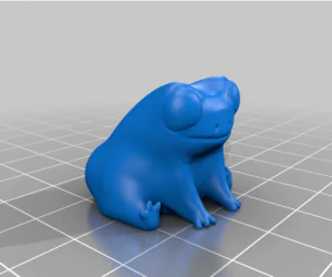 Fred The Frog Butt Thicc 3D Models
