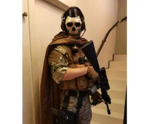 Ghost Mask From Modern Warfare 2019 3D Models